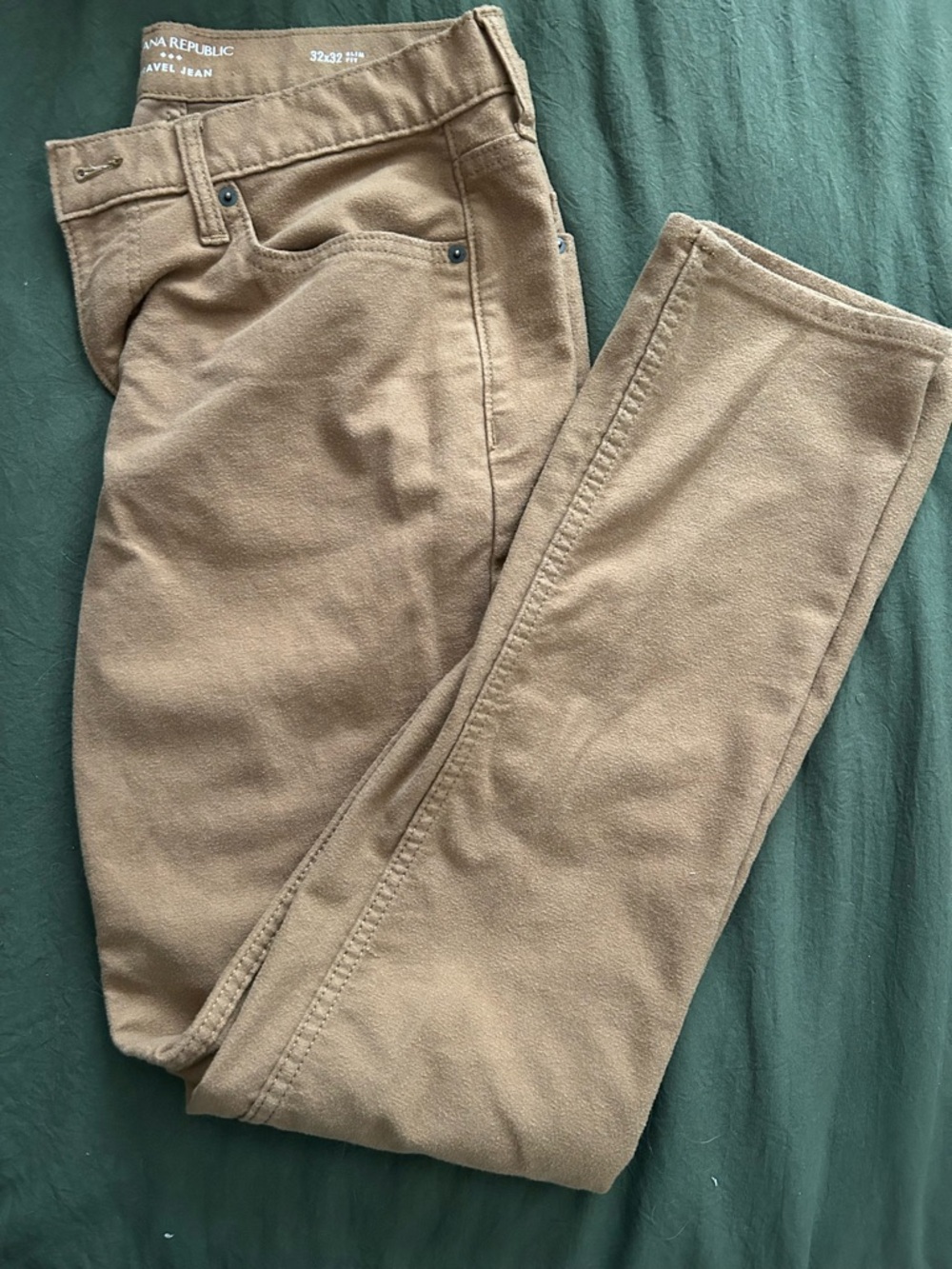 Banana Republic Brown Travel Jeans - Slim Fit